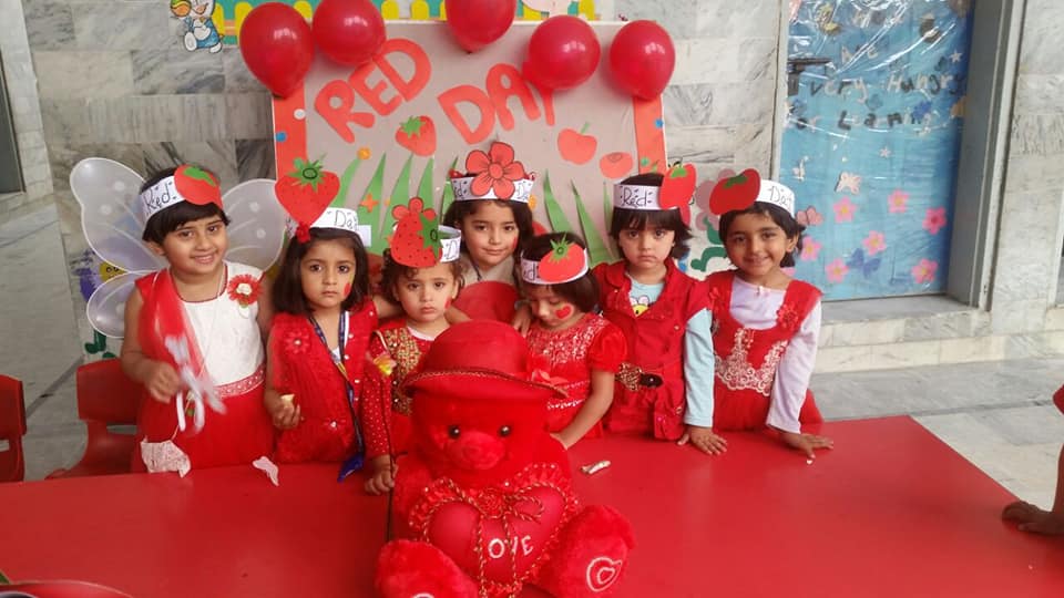 Red Day activities.